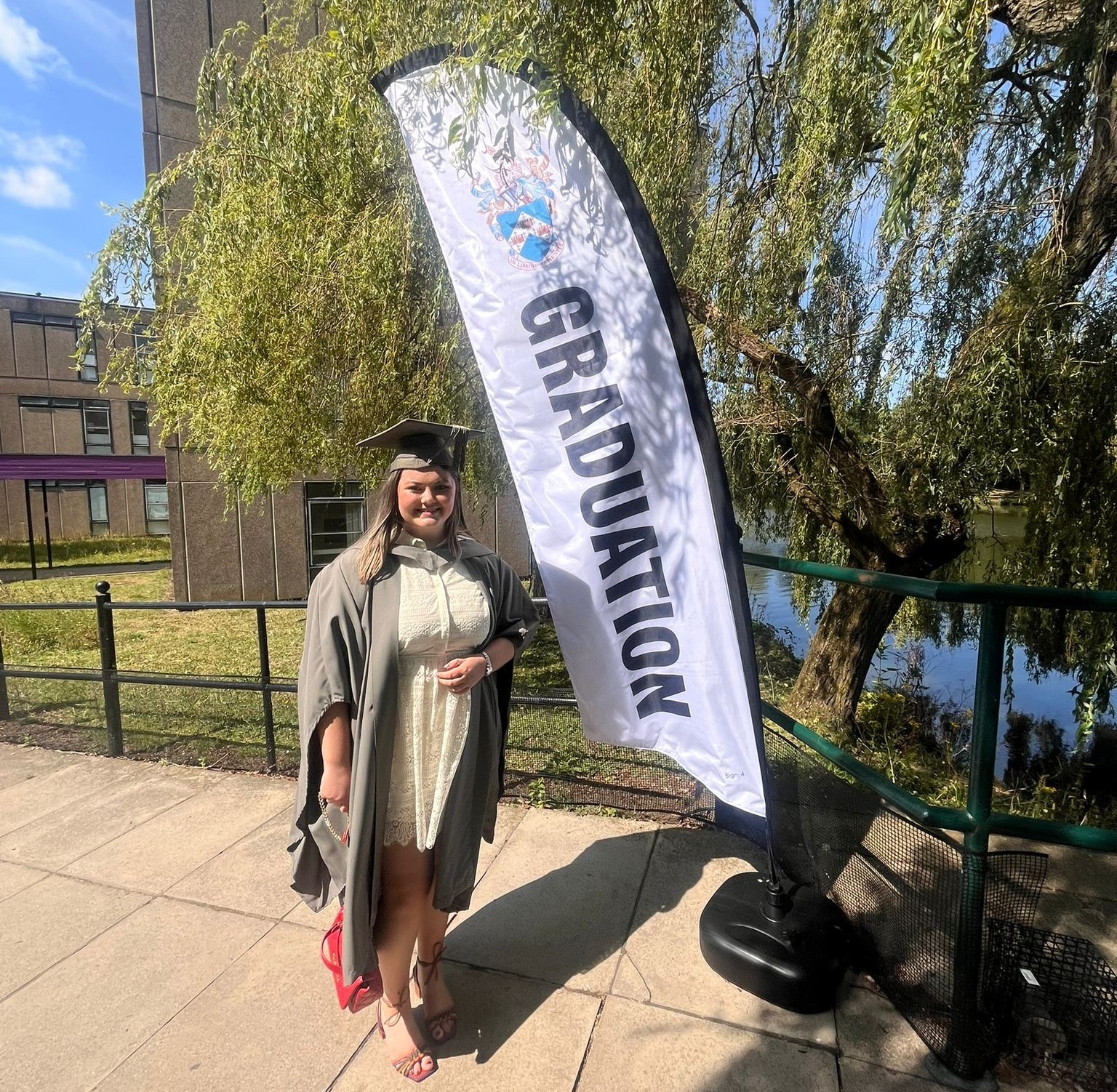 Caitlyn Lowry at her graduation
