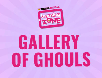 a discover digital learning zone logo with the text zen doodle zone