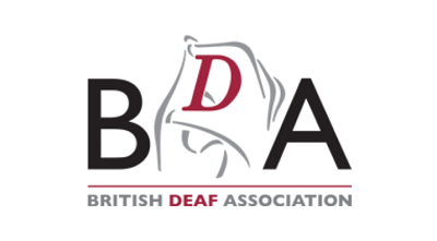 British deaf association logo