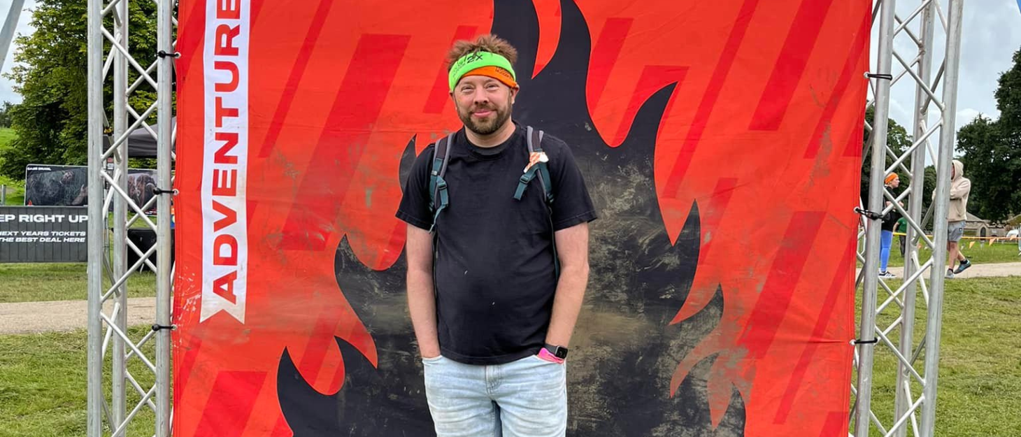Chris, Family Fund Risk and Compliance Manager, at Tough Mudder event