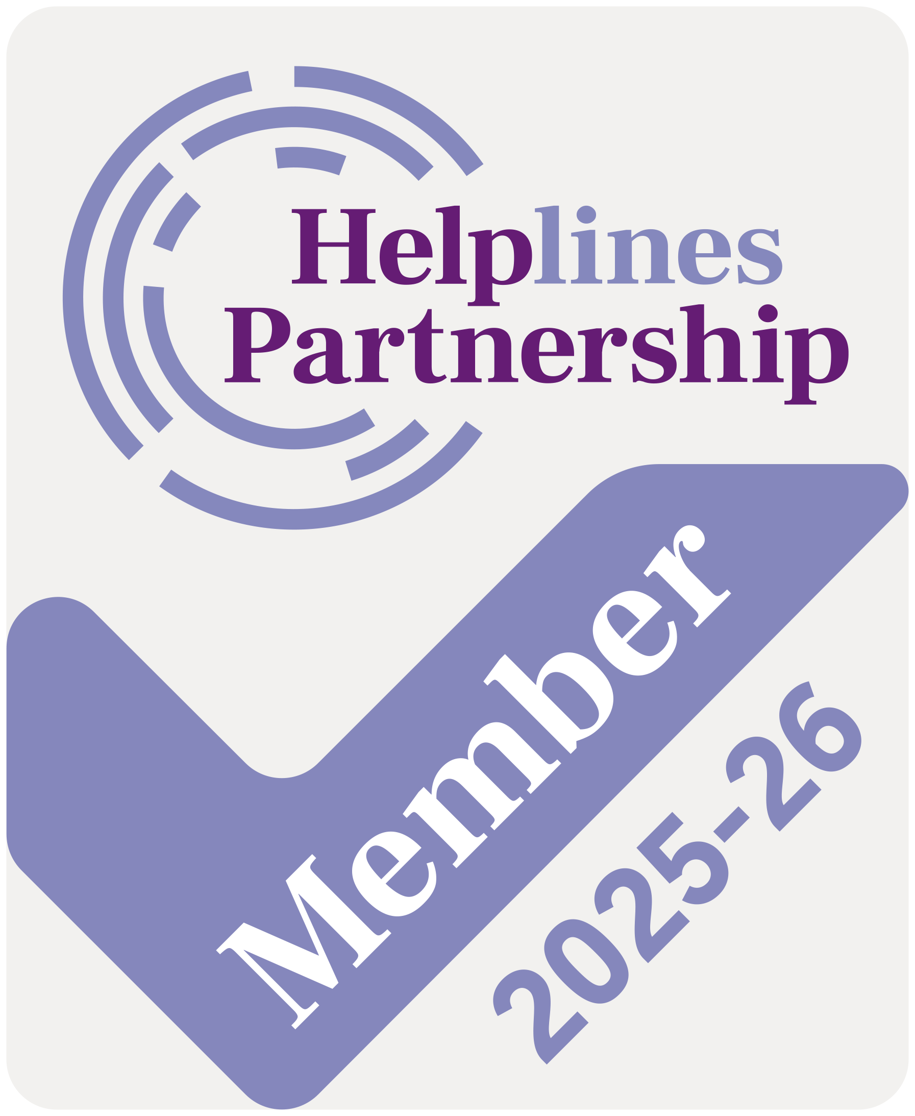 Helplines Standard Logo